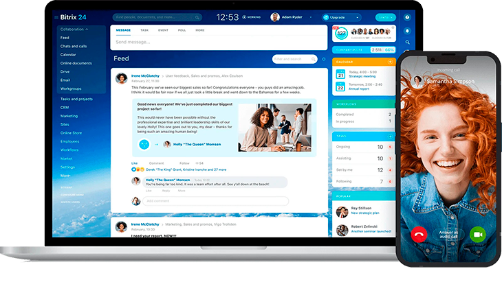 Bitrix24 en Ecuador. CRM en Ecuador